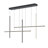 59 Inch Modern Line Rectangle LED Pendant Light Aluminum Suspension Dimming Island Kitchen Light-1944409424
