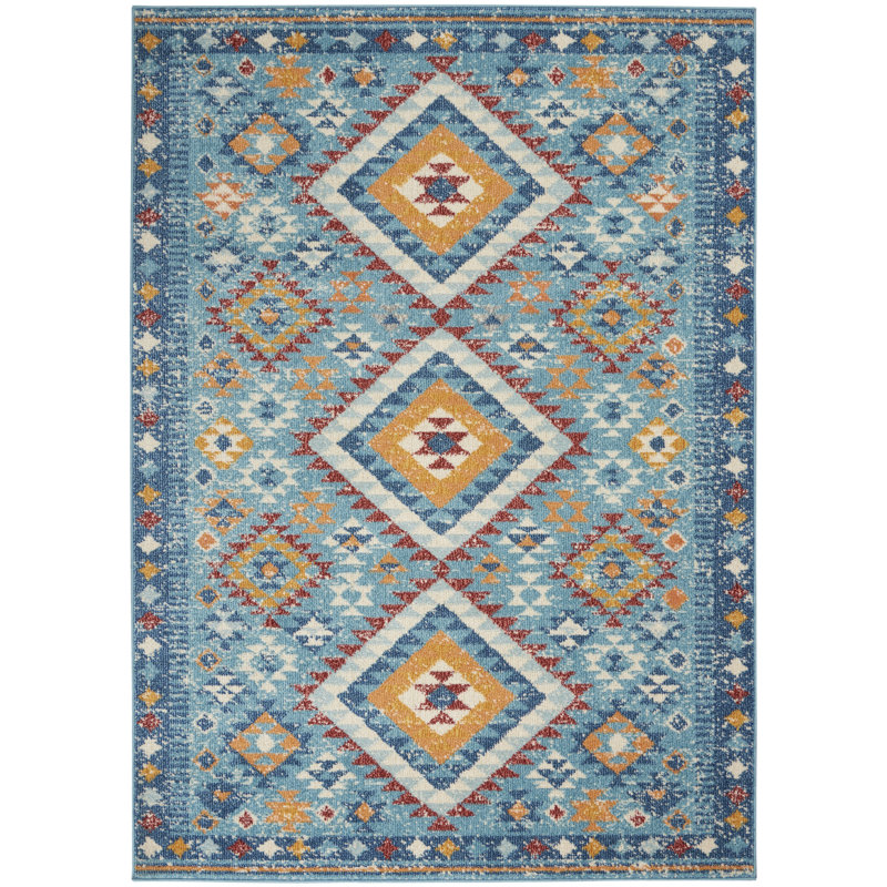 Calian Oriental Indoor Rug, Rectangle 5'3" x 7'3"