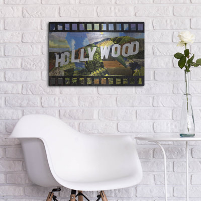 Red Barrel Studio® 'Hollywood' by Artpoptart Metal Wall Art