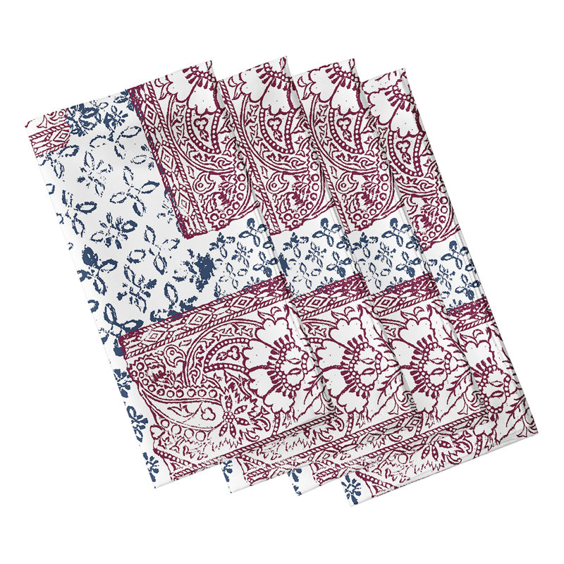 Codi Patches Napkins, Red
