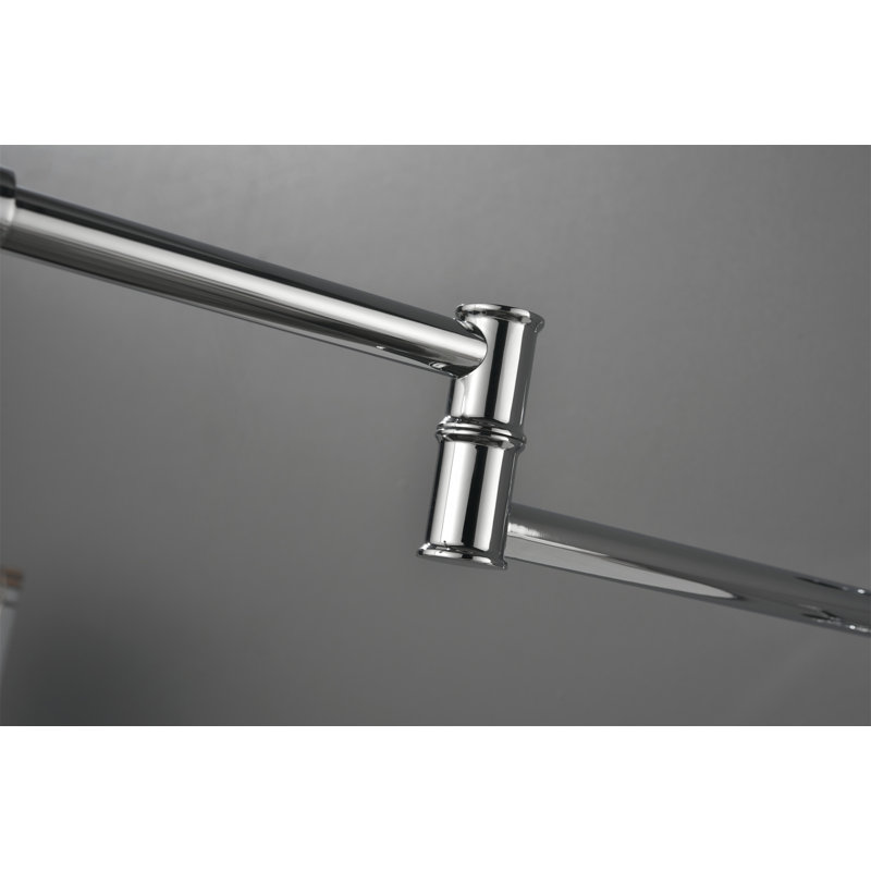 Wall Mounted Pot Filler Faucet, Chrome