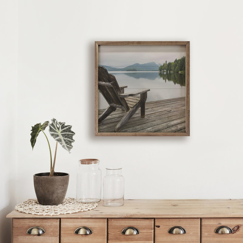 " Lake Chair ", 24" H x 24" W x 1" D