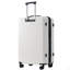 Ensemble de valises rigides 5 pièces avec sacs, bagage à main semi-ouvert 20 po avec port USB, bagage extensible 24 po 28 po avec roulettes doubles verrou TSA