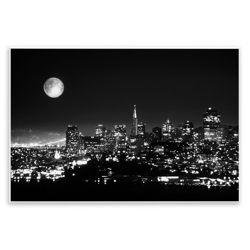 «City Lights at Night», art mural par Danita Delimont, H 10 po x l 15 po