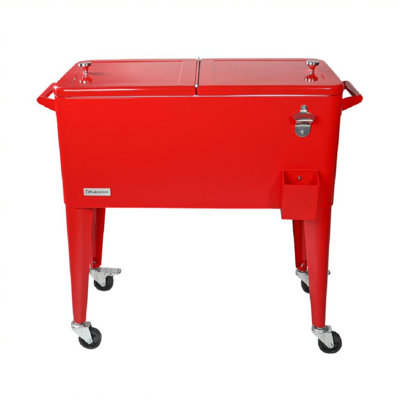 Glacière à roulettes 80 qt.