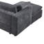 Accoudoirs carrés en chenille 96 po Klepac-1618469935