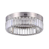Crystal LED Flush Mount