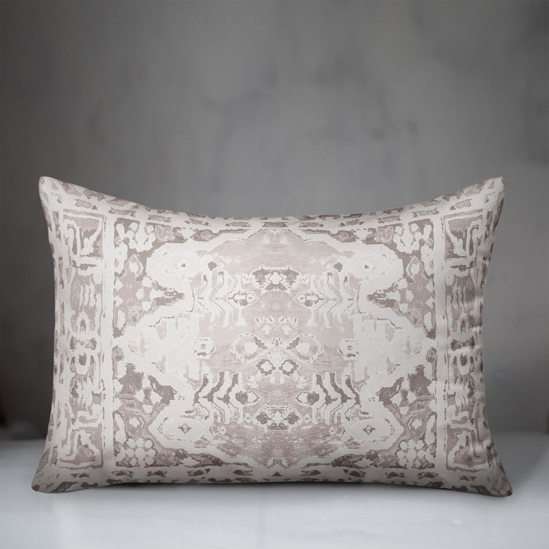 Polyester Lumbar Rectangular Pillow Cover & Insert