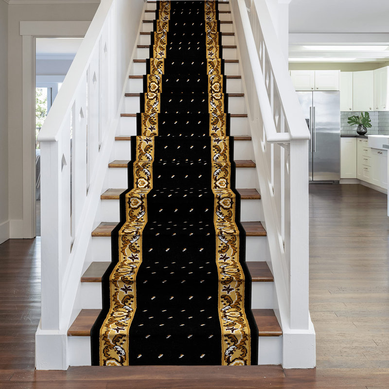 Alsafi Stair Runner Polka Dots Indoor / Outdoor Area Rug, Runner 780cm x 70cm