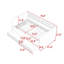 Lit de jour rembourré élégant avec tiroirs de rangement-106715480