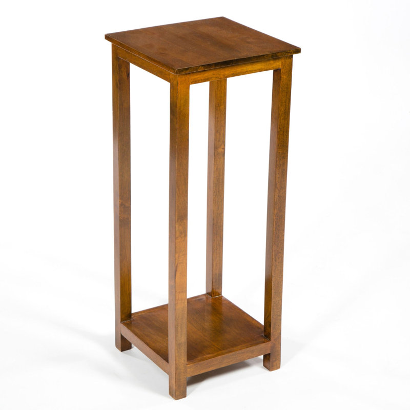Asro Plant Stand, Walnut, 76cm H x 30cm W x 30cm D