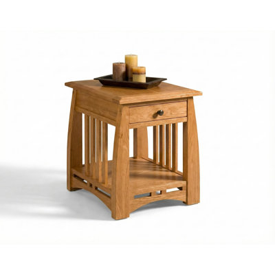 Spacesaver Solid Cherry With Wenge Inlay - Heirloom Quality Furniture With 7-Step Finish
