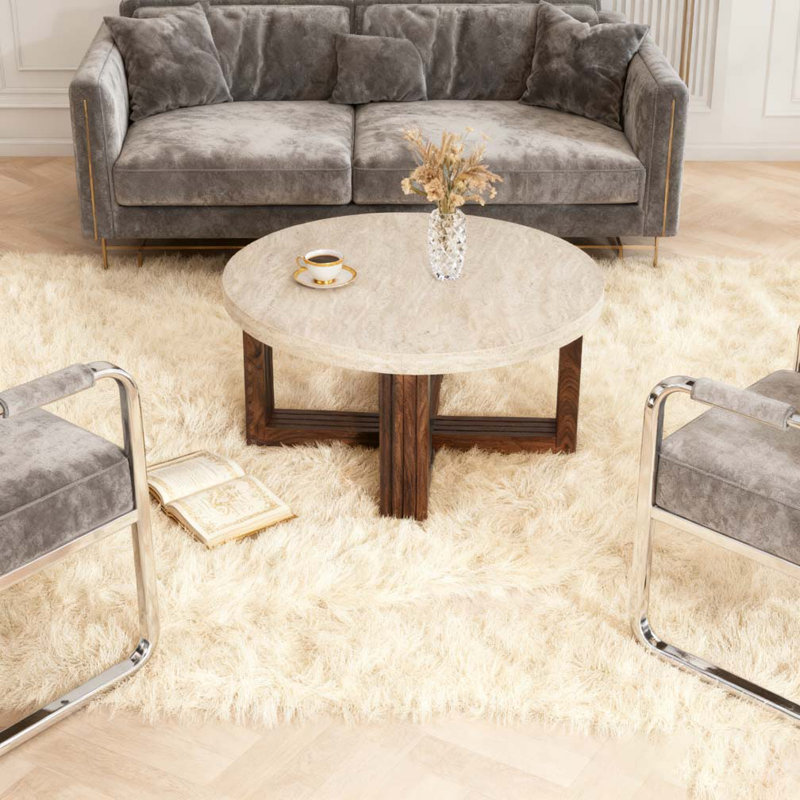 31.5 Inch Round Coffee Table