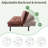 Futon Sofa Bed With Foam & Removable Armrests - 2-4 Seater-966044711