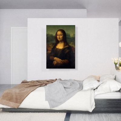 «Mona Lisa 1503» par Leonardo Da Vinci, reproduction d'art sur toile tendue