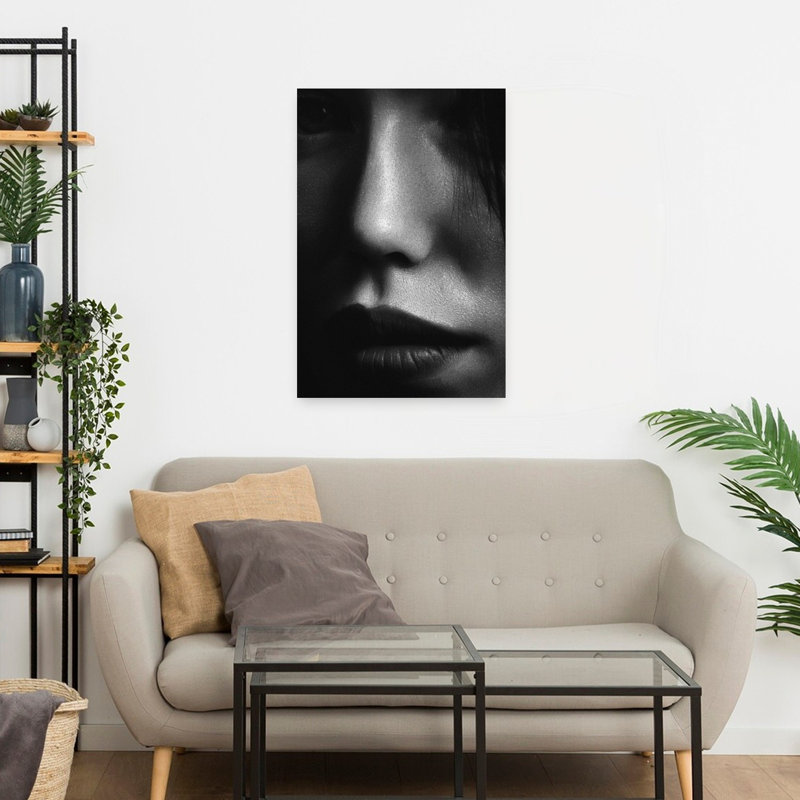 Face 2, art contemporain abstrait, H 24 po x l 16 po