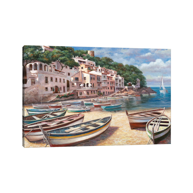 Bella Mattina I par T.C. Chiu - Photographie sur toile tendue, H 26 po x l 40 po x 1,5 po