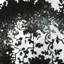 Silver Leaf Floral Print