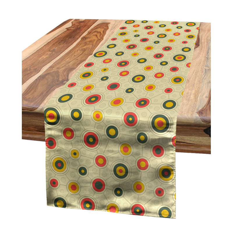 Abstract Table Runner, 72" L x 16" W