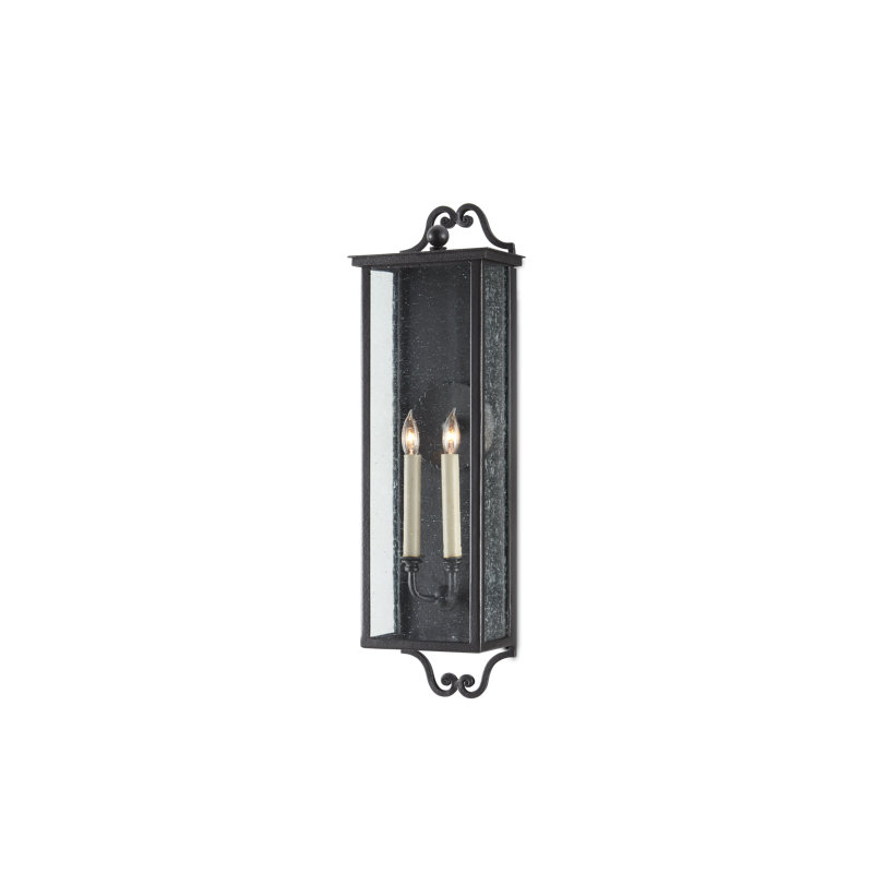 Giatti 2 - Light Outdoor Wall Lantern, Midnight