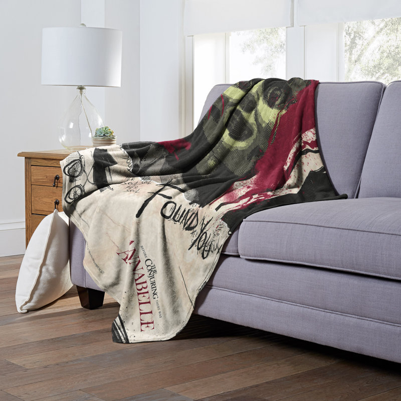 Annabelle Poster Silk Touch Polyester Throw Blanket, 50" x 60"
