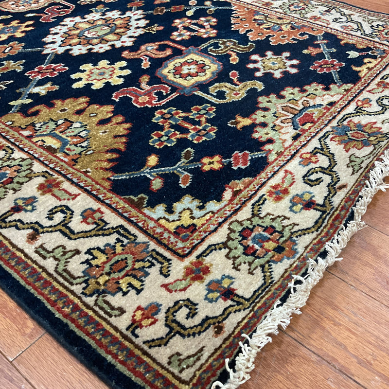Kumresh Wool Geometric Indoor Rug