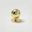 Chandler Round Knob in Polished Brass-1563549063