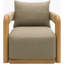 Palma Outdoor Teak Lounge Chair
