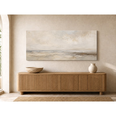 Neutre paysage abstrait beige enveloppé Ingeburg