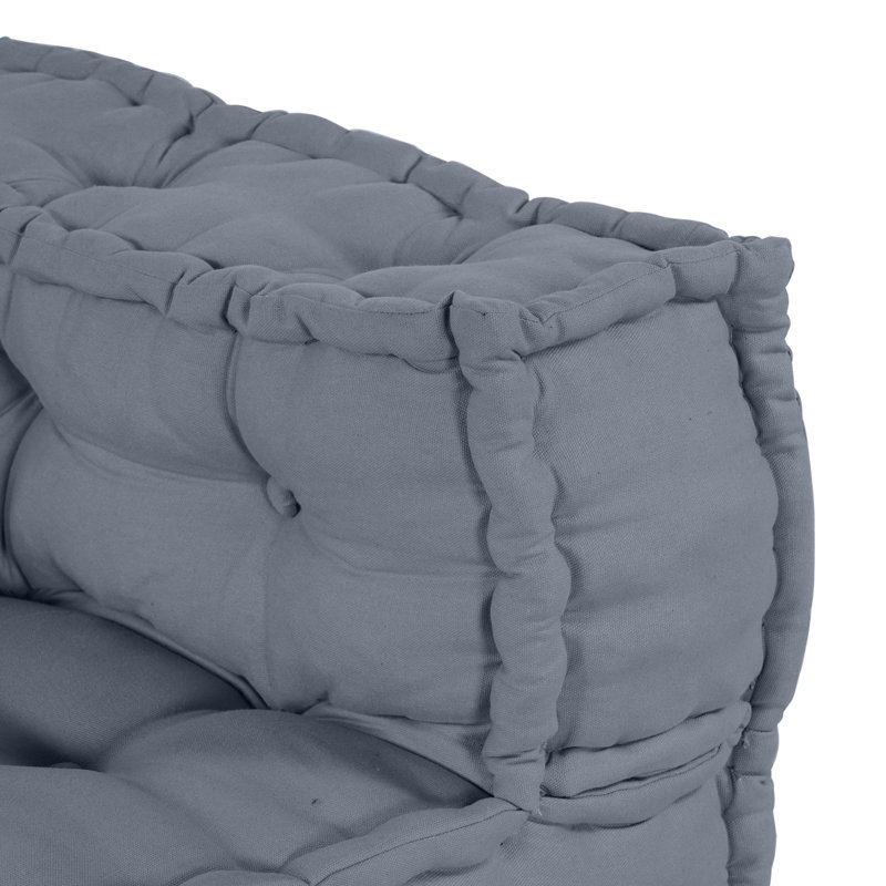 Cotton Cushion Pad, Grey
