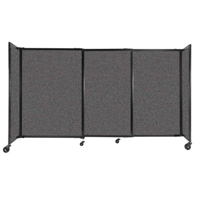 Cloison portative coulissante en tissu StraightWall