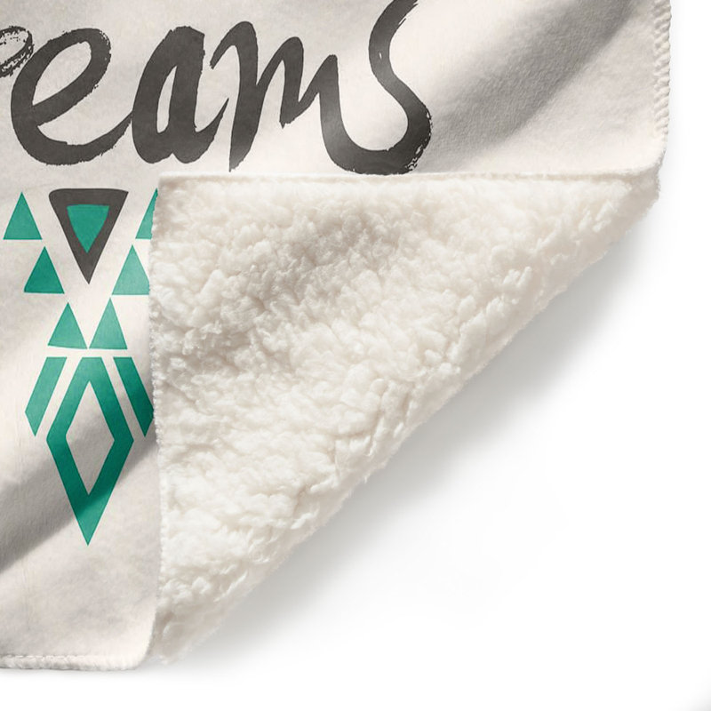 Jeté «Follow Your Dreams», l 68 po x L 80 po