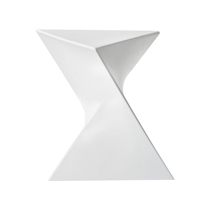 PECOS Side Table, White