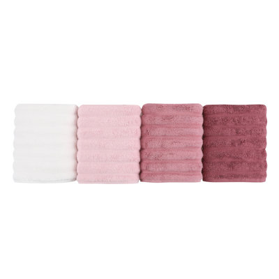 Ensemble de 4 serviettes 100% coton Beraldo