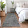 Machine Washable Indoor/Outdoor Christain ACN1359 Gray Rug