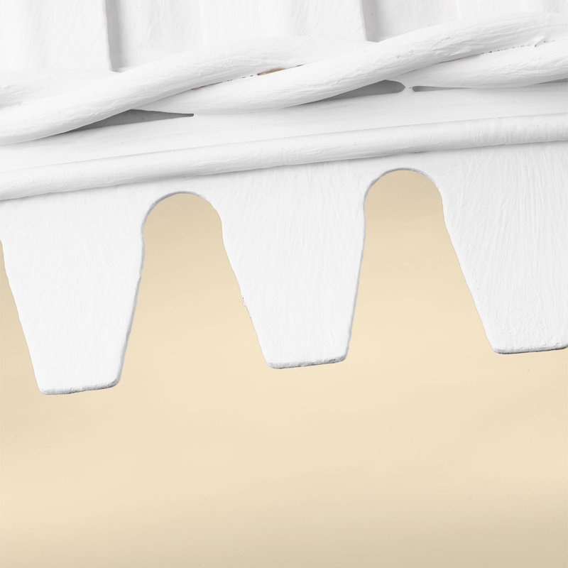 Leslie 3 - Light Chandelier, Plaster White