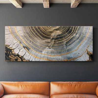 Abstract Series 3 #LVI-Wide Gallery Wrapped Canvas