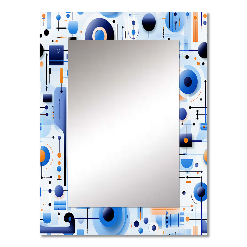 Valmonte - Modern Rectangular Wall Mirror, 32 po x 24 po