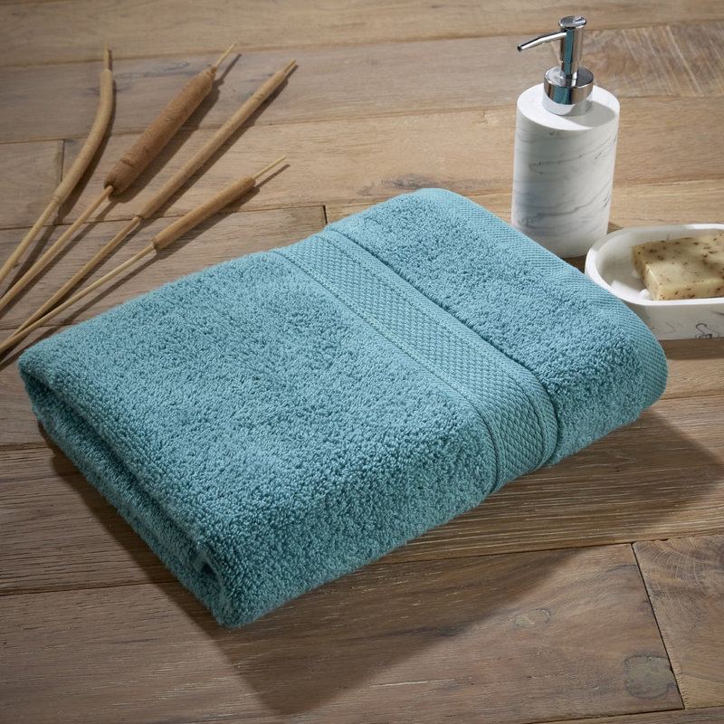 Luxury Zero Twist 100% Cotton Bath Sheet, Teal