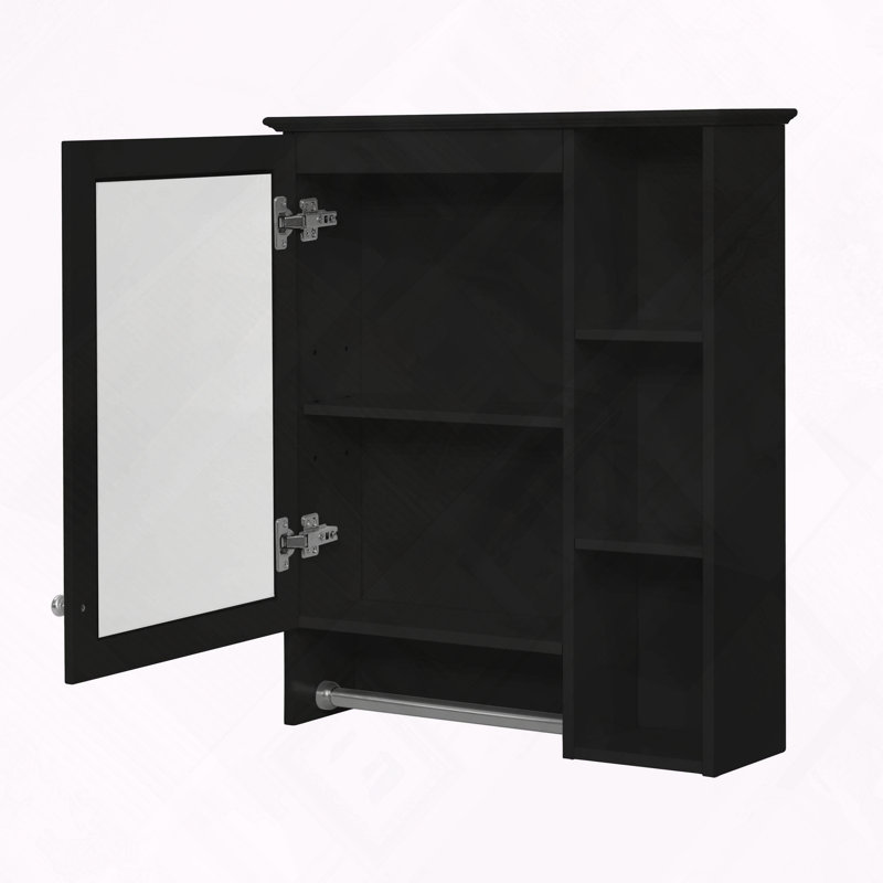 Armoire de salle de bain, Noir