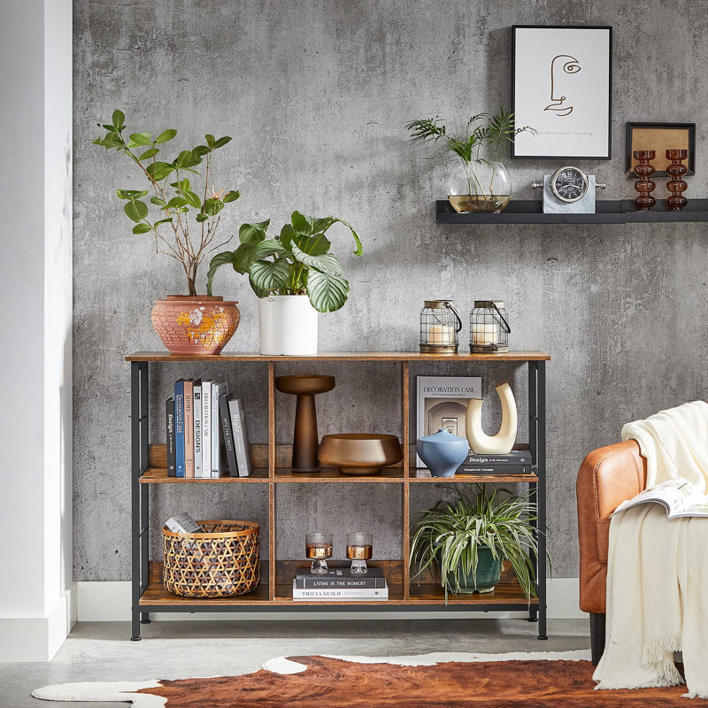 Aniyia 80cm H x 120cm W Bookcase