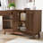 L-Shaped Desk With Storage Cabinet, Corner Home Office Desk-915663432