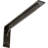 2"W x 18"D x 6 1/2"H Embrey Steel Bracket, Antiqued Warm Silver-64105824-64105832