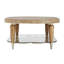 Villa Cherie Oval Cocktail Table - Caramel