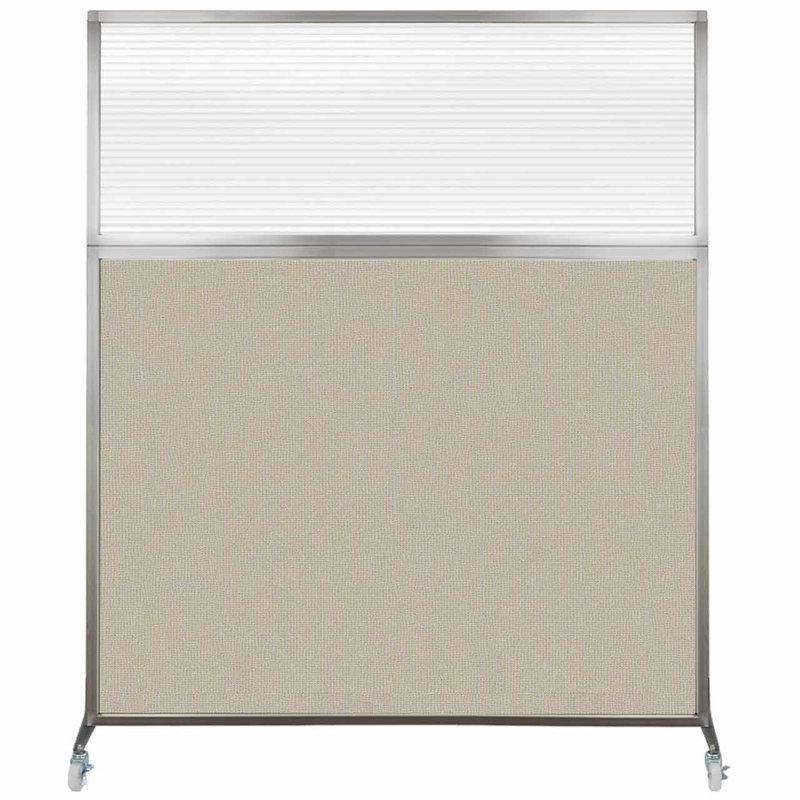 Cloison de bureau Hush, Longueur 72 po, Sable