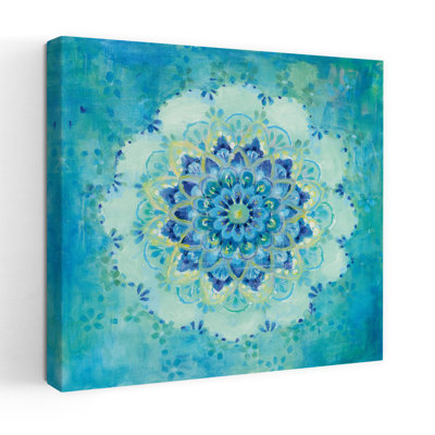 Contemporary Coastal Jewels With Abstract Blue Art
