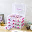 Plastic Stackable  Desk Organiser with Drawers