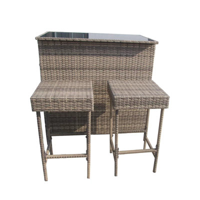 Rattan Bar Set
