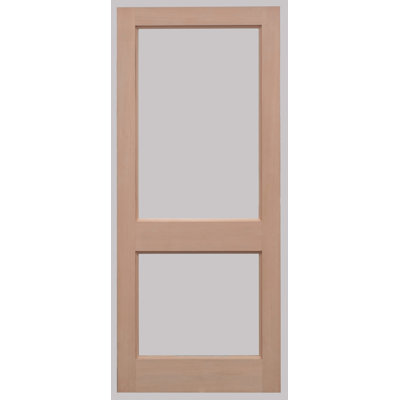 2XGG Unglazed Hardwood External Door