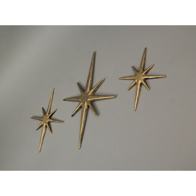 Modern Abstract Wall Decor on Metal